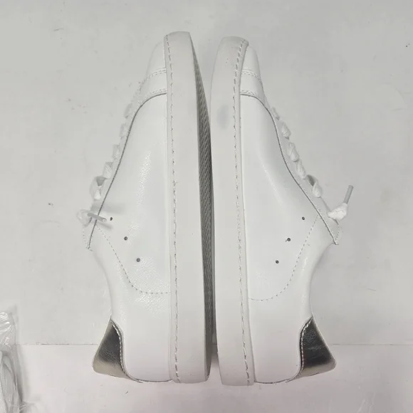 Vintage Havana Carla White Sneakers with Gold Star & Extra Laces Women's Size 9 - Picture 6 of 12